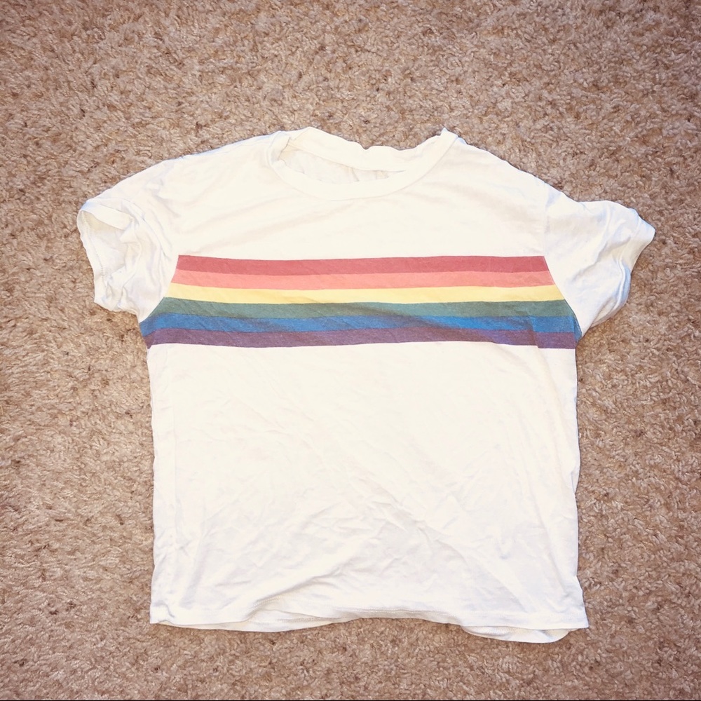 Rainbow tee